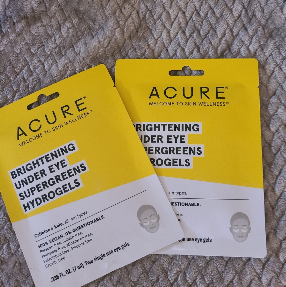 Acure under eye gels